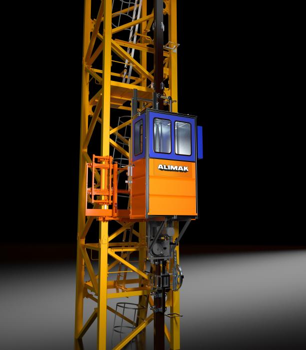 Alimak Hek launches new quickinstall tower crane lift LECTURA Press