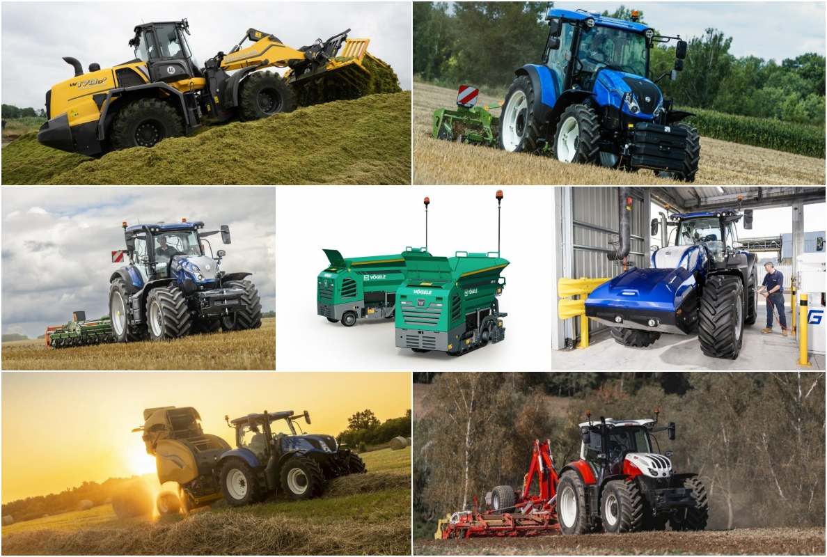 Produktneuheiten im September: Teil 2 (Vögele Asphaltfertiger, New Holland Rundballenpressen, Steyr Traktoren und mehr)