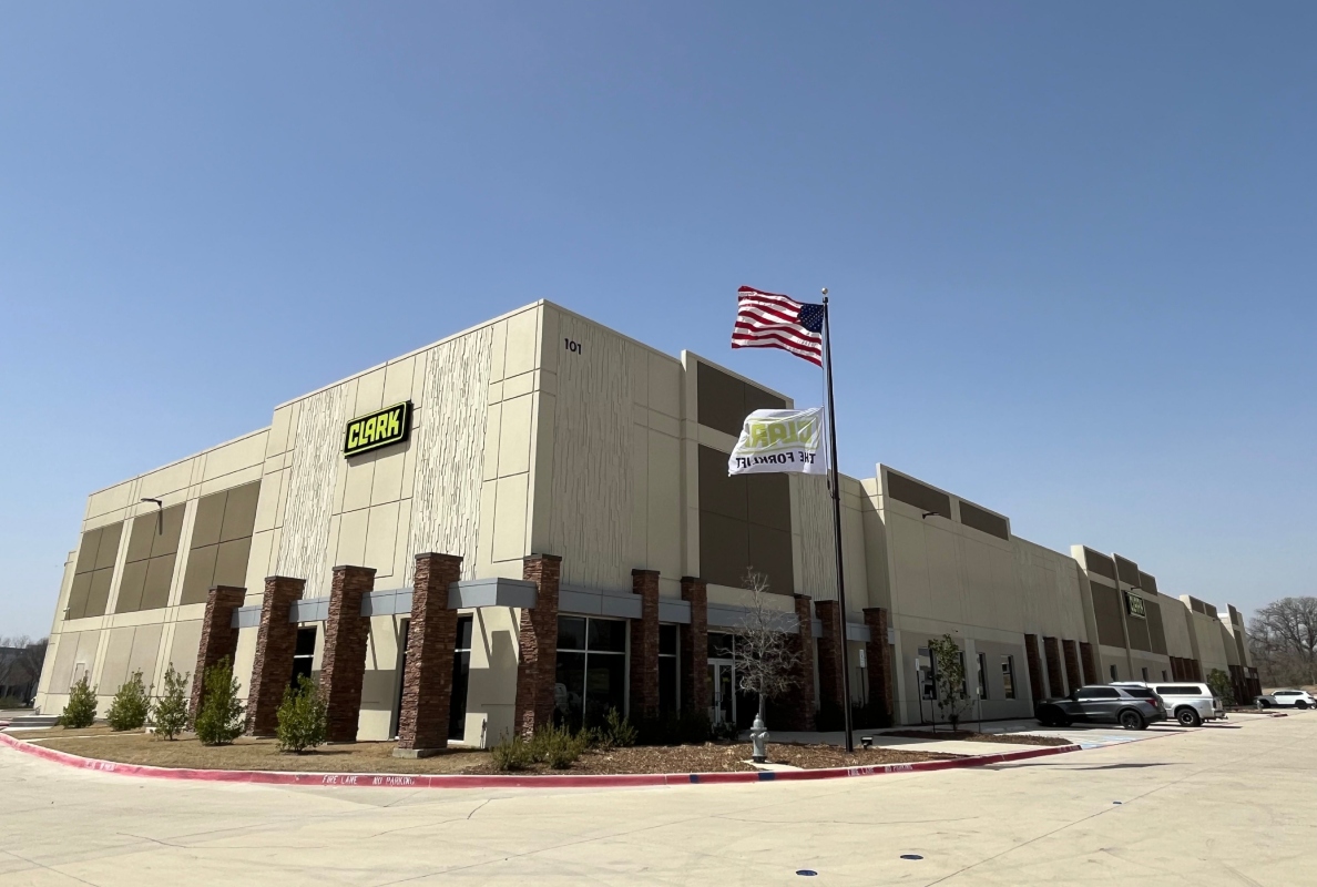 Das neue Global Headquarters der Clark Material Handling Company in Flower Mound, Texas, USA
