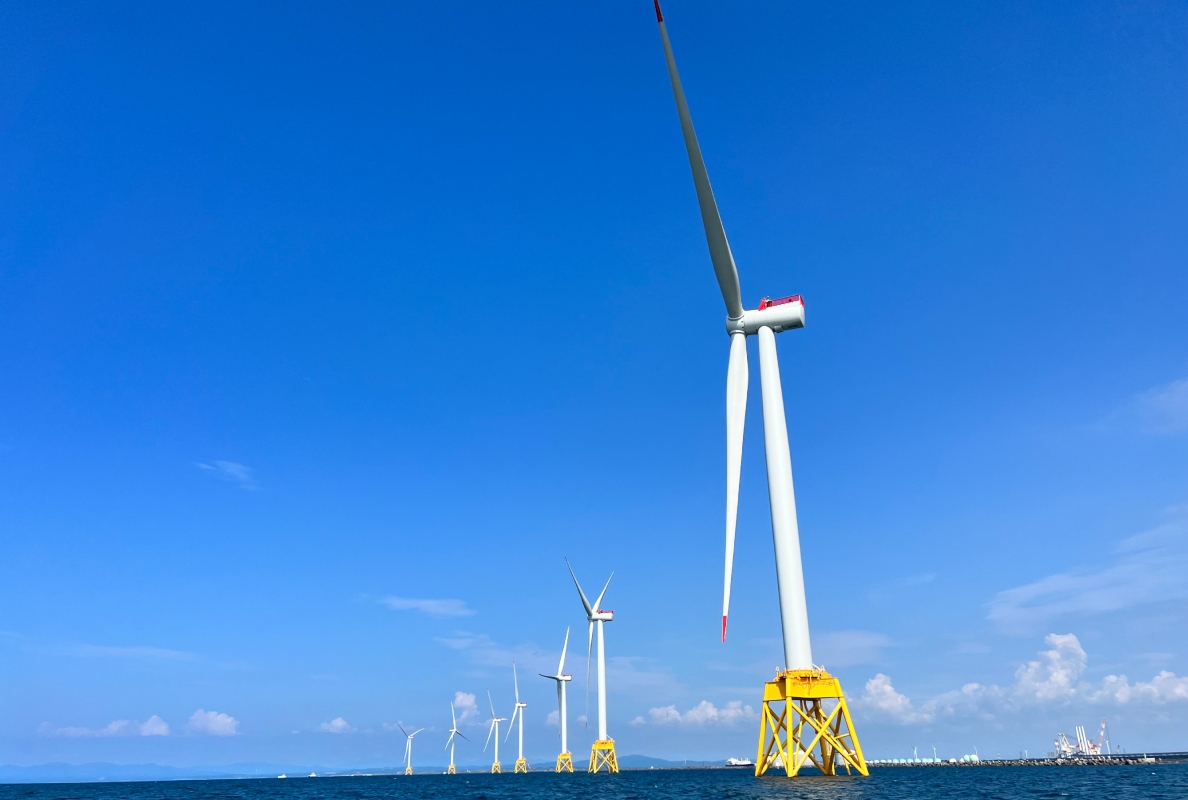 Offshore-Windpark in Ishikari