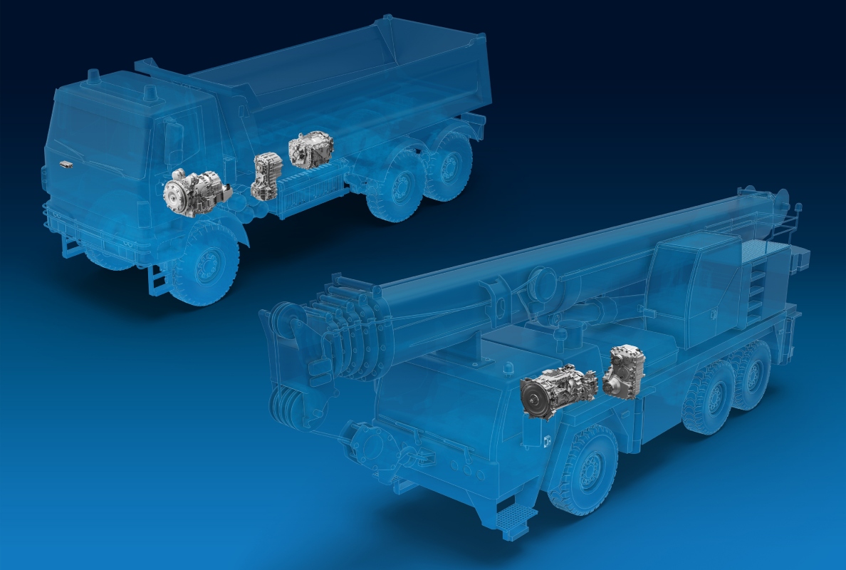 The Future of Construction: Auf der Fachmesse bauma 2025 präsentiert ZF seine Technologie-Highlights für die Baubranche. Im Fokus stehen dabei elektrifizierte und effiziente Lösungen für Antriebsstränge von Baustellenfahrzeugen, Mobilkranen und Sonderfahrzeugen.