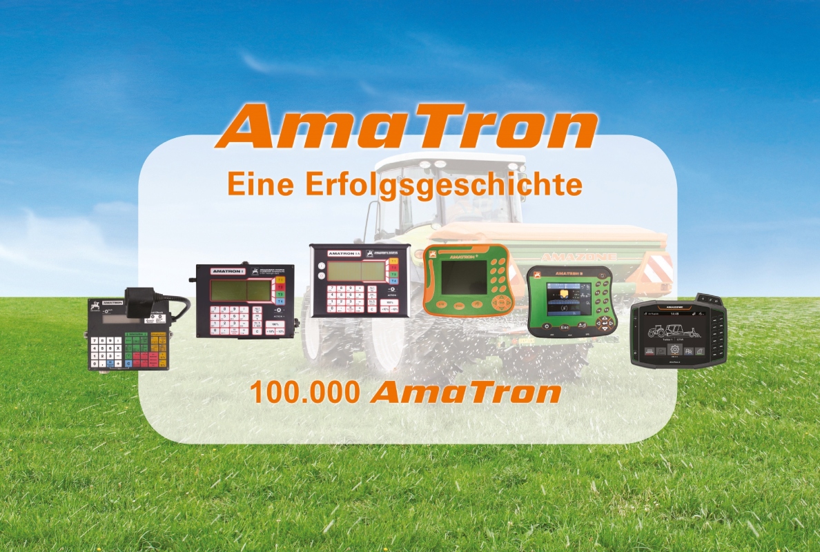 Das AMAZONE Bedienterminal AmaTron im Wandel der Zeit.