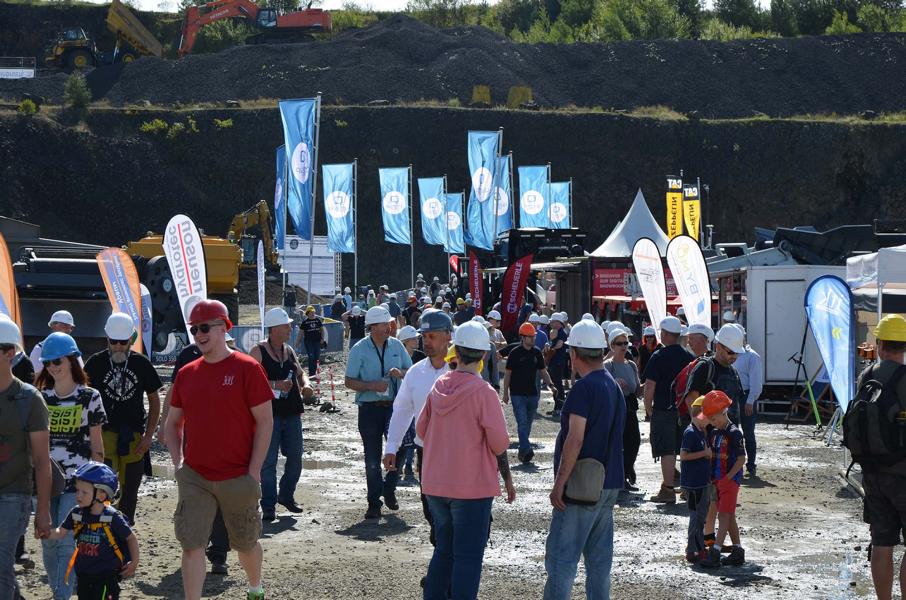 1 Der Quarry-Vision-Bereich feierte auf der steinexpo 2023 erfolgreich Premiere. Daran schließt „Quarry Vision 2.6“ nun an.