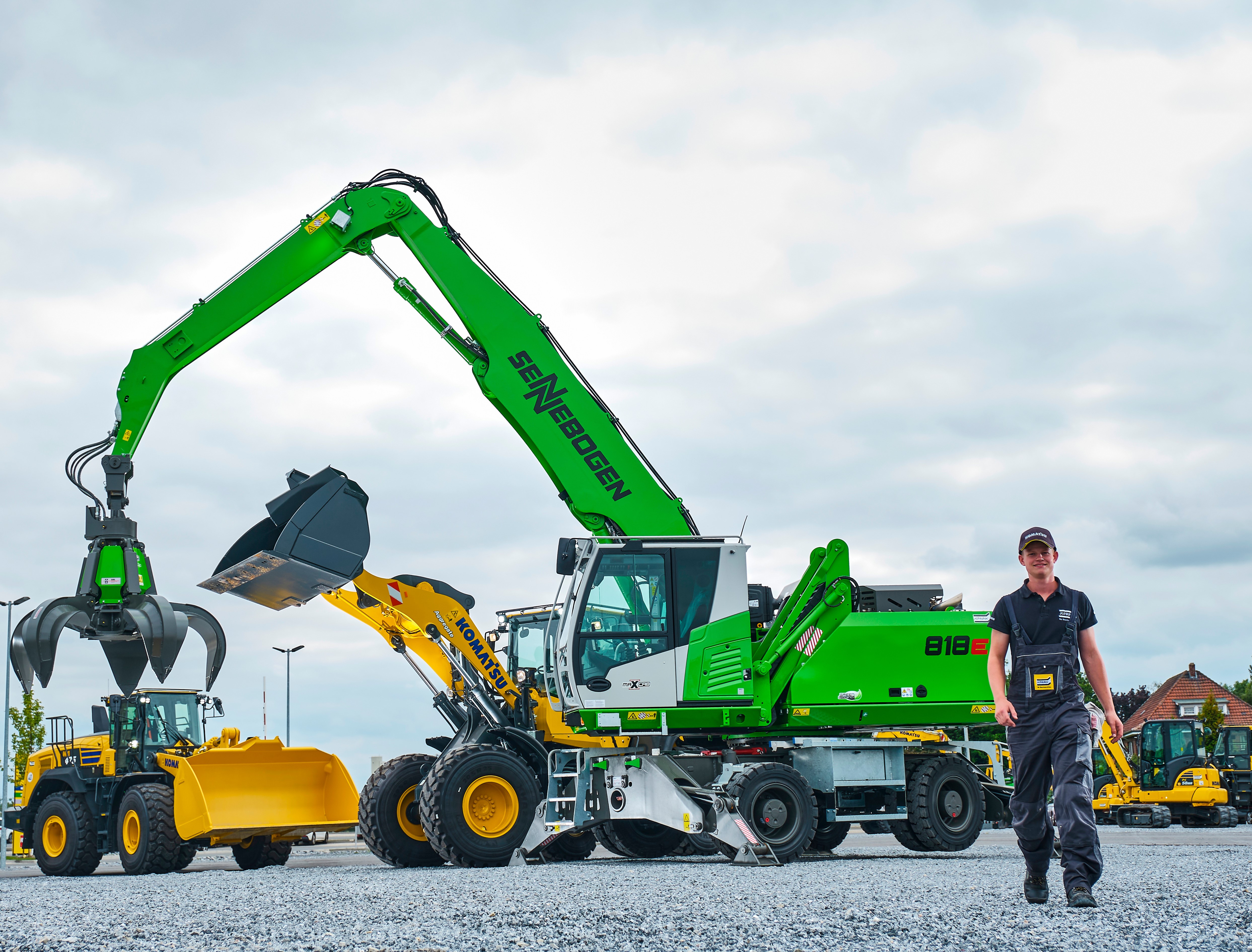 Schlüter für Baumaschinen und G-tec Positioning auf der NordBau 2023