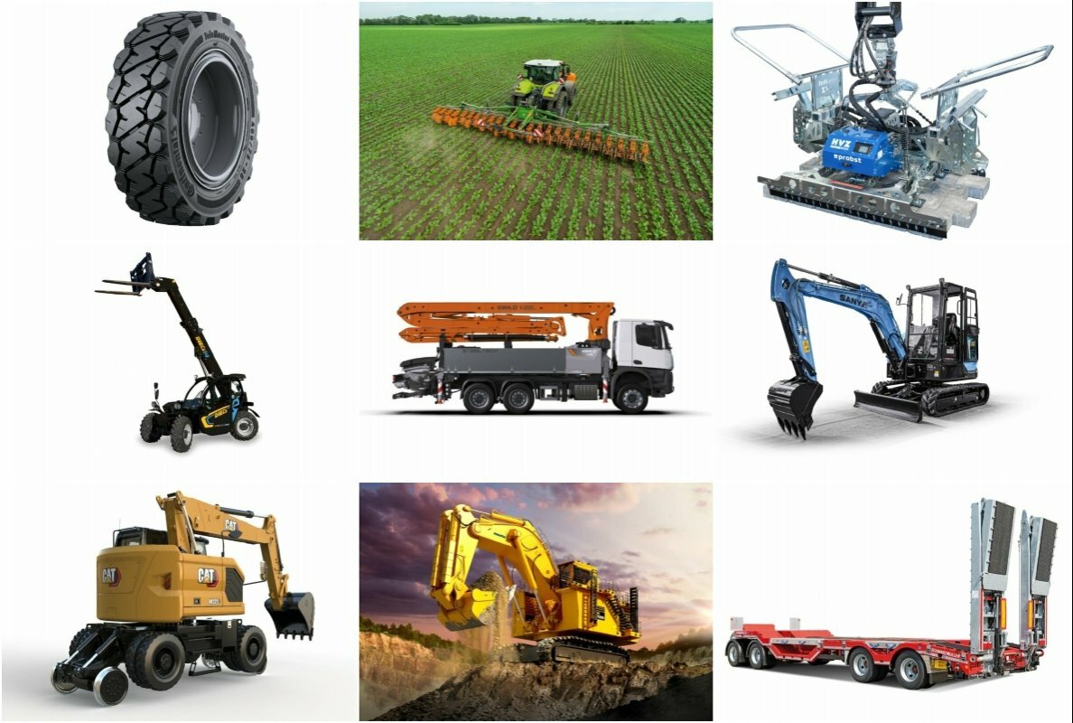 Produktneuheiten im März: Teil 3 (Wacker Neuson Lader, Caterpillar Bagger, Schwarzmüller Sattelanhänger und mehr)