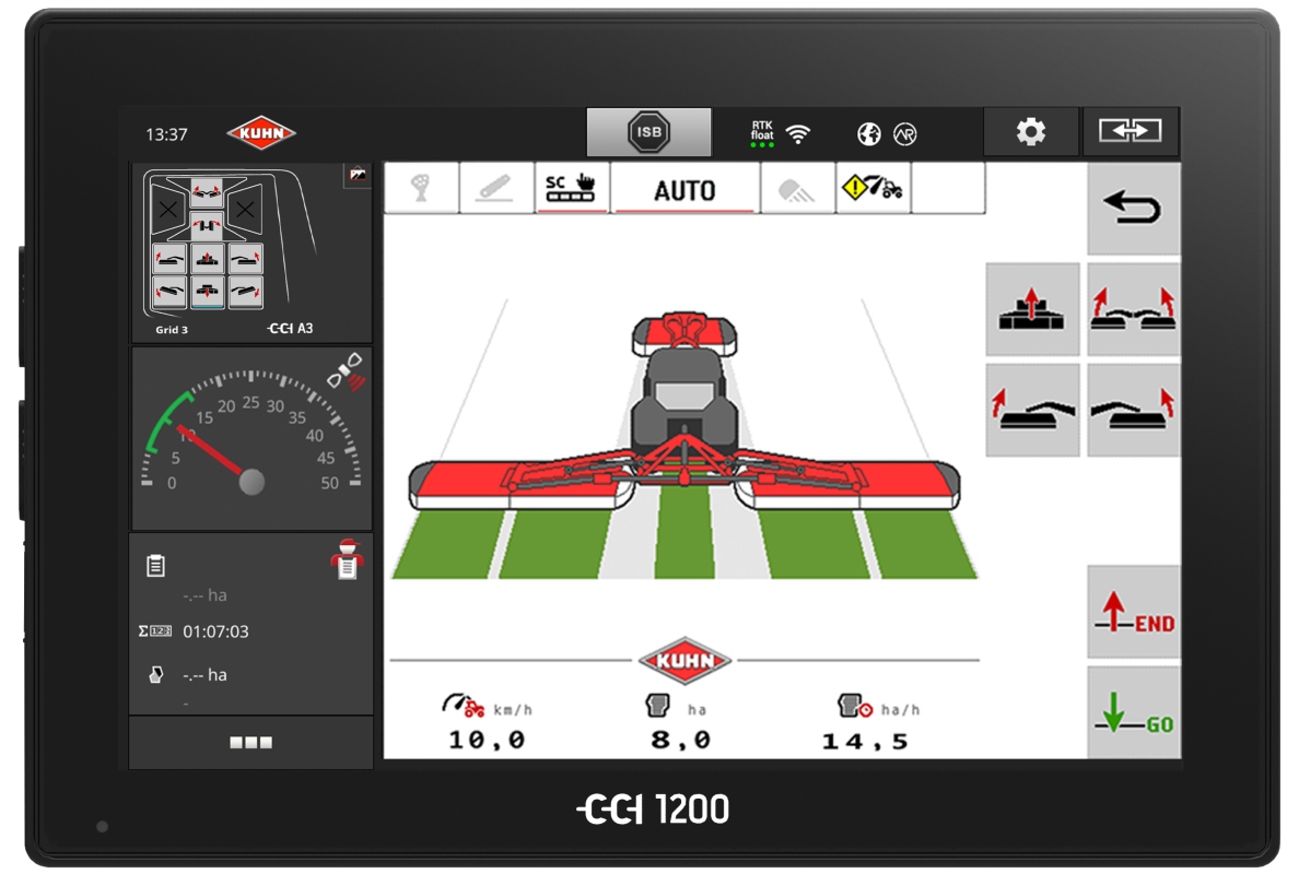 Ausstattungspaket: ISOBUS MOWER CONTROL