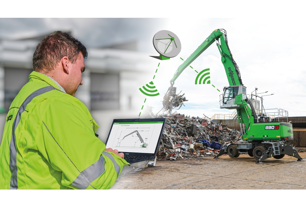 Das neue SENNEBOGEN Steuerungssystem SENcon schafft durch seine intelligente Vernetzung und Kommunikationsfähigkeit die Basis für die langfristige technologische Weiterentwicklung der Maschinen. 