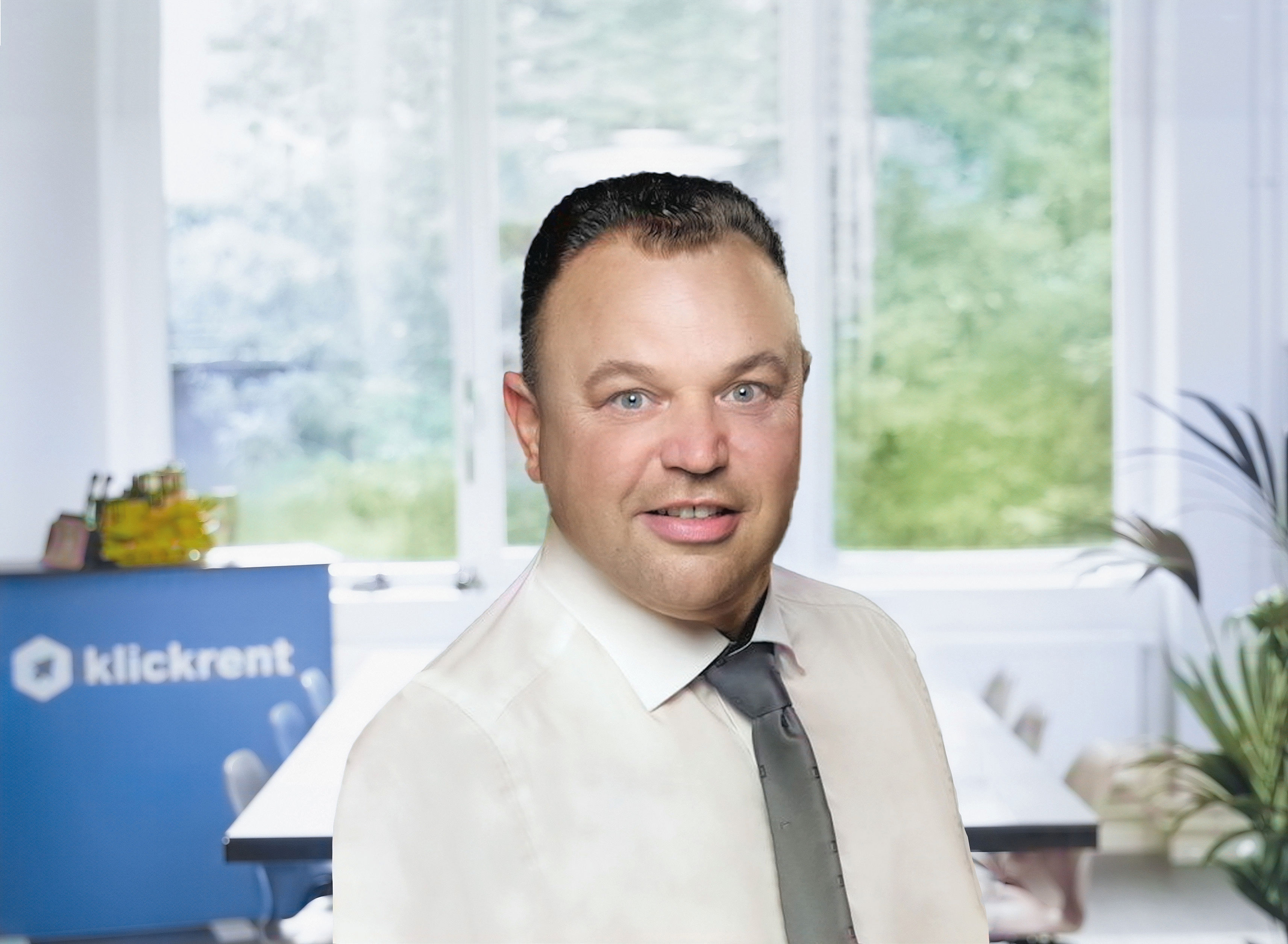 Dirk Fuhrberg ist seit 2022 Vertriebsmitarbeiter im Sales-Team Süd-Ost bei Klickrent.