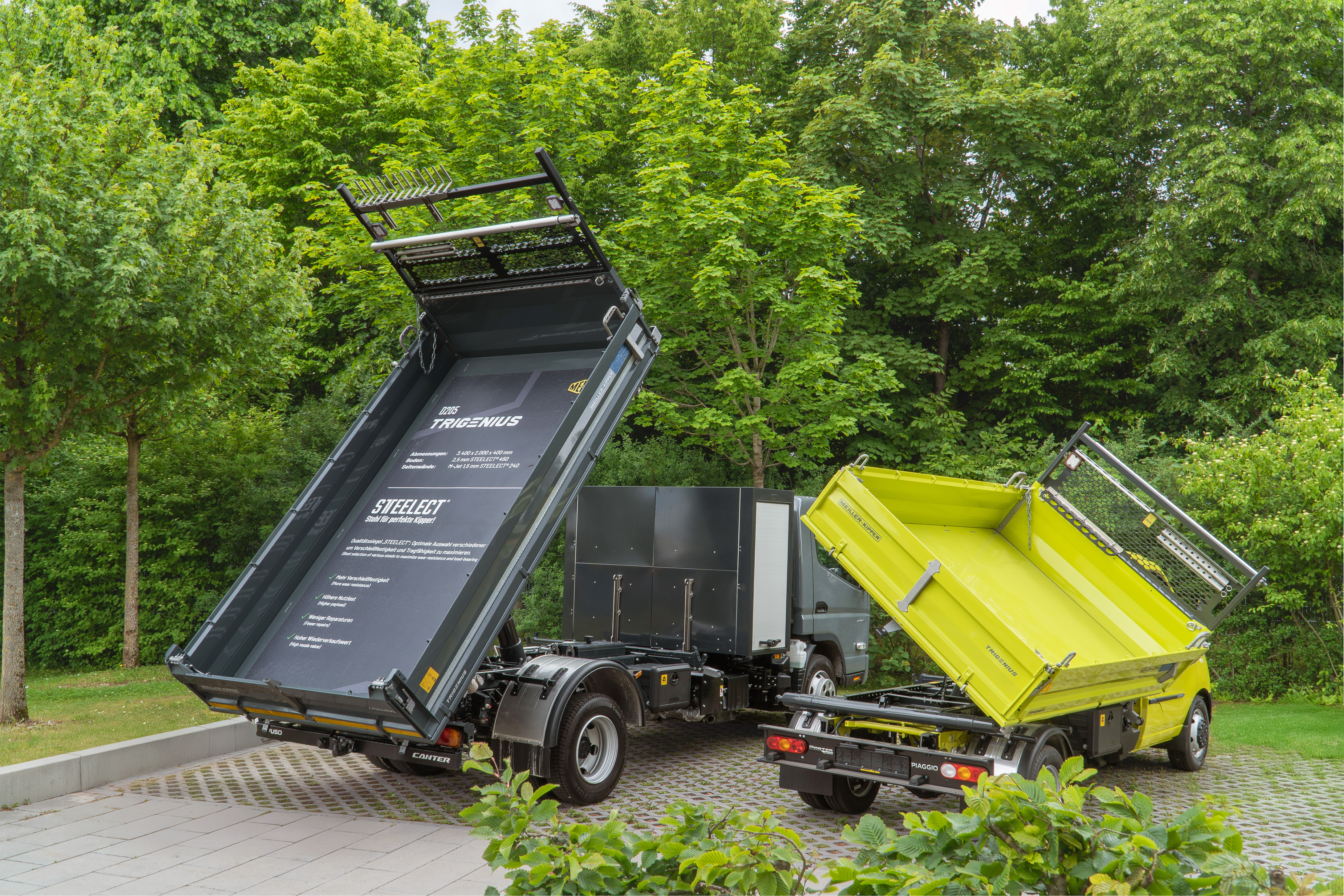 Demopark 2025 – MEILLER´s kompakte Kipperlösungen für die grüne Branche
