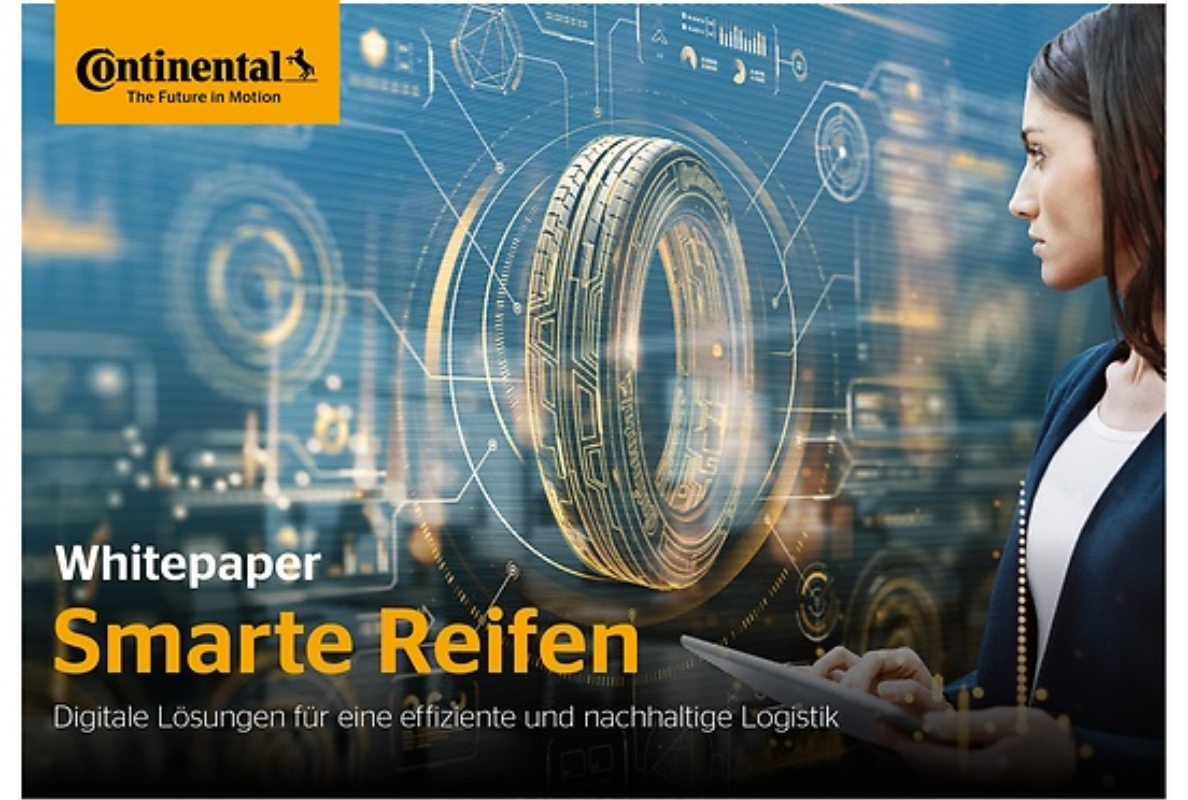 Neues Whitepaper von Continental: „Smarte Reifen – Digitale Lösungen für eine effiziente und nachhaltige Logistik“