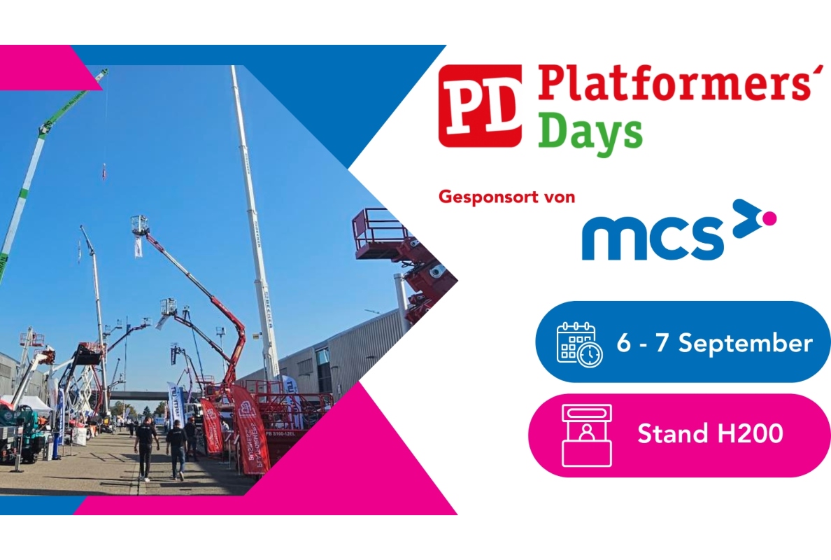 MCS Rental Software sponsert die Platformers´ Days 2024