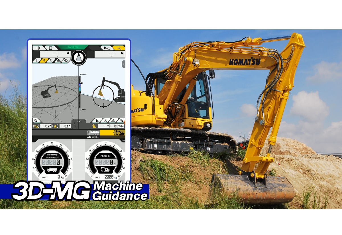 3D Machine Guidance and Payload Meter built by Komatsu | LECTURA Press