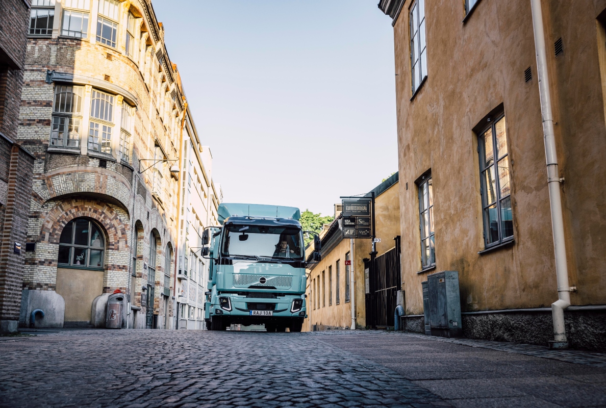 Der Volvo FL Electric: Neues 14-Tonnen-Einstiegsmodell für den innerstädtischen Verkehr.