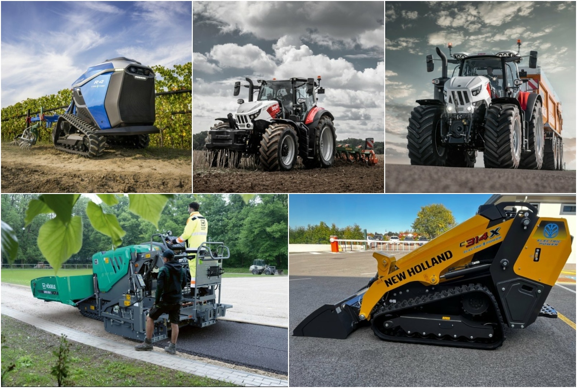 Produktneuheiten im November: Teil 2 (Vögele Asphaltfertiger, Steyr Traktoren, New Holland Kompaktlader und mehr)