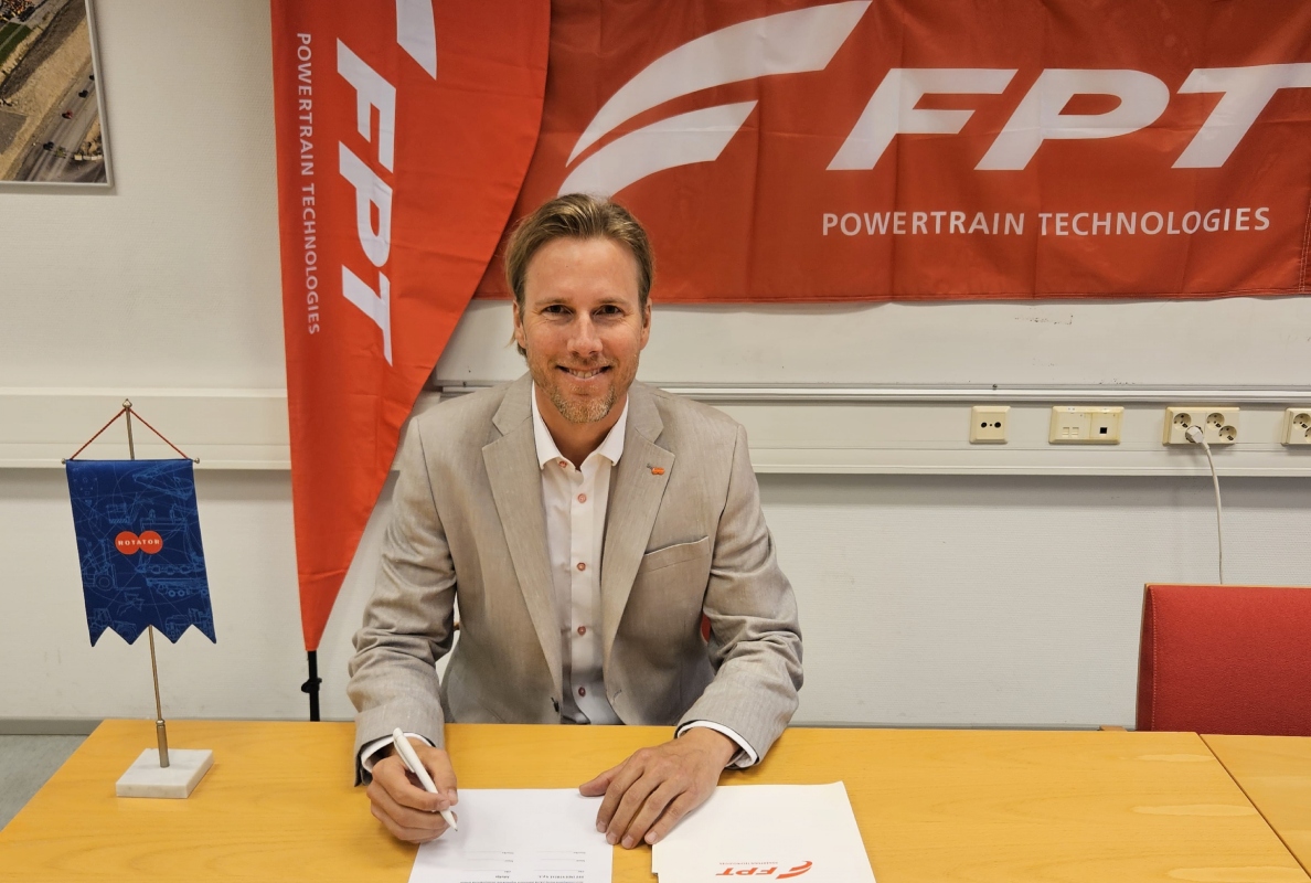 Auf dem Foto: Janne Wartiovaara, CEO von Rotator Oy