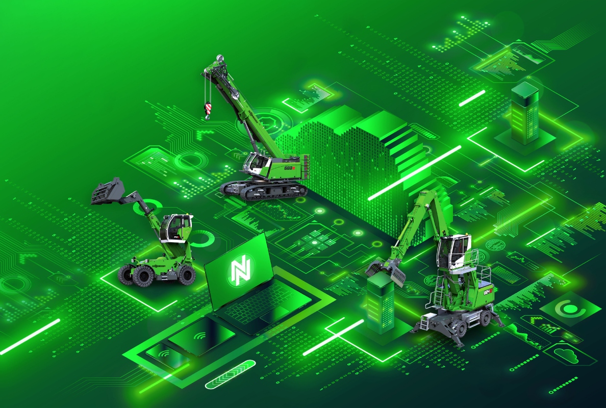 Die digitalen Serviceangebote von SENNEBOGEN werden zur bauma 2025 um das Flottenmanagement, das Lizenzmanagement und das Ferndiagnose-Tool ergänzt.