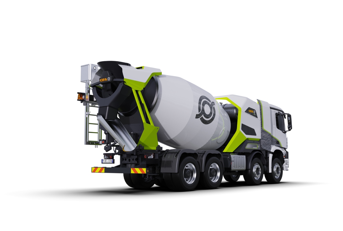 CIFA stellt den neuen elektrischen Fahrmischer Energya E10 auf der Bauma 2025 vor