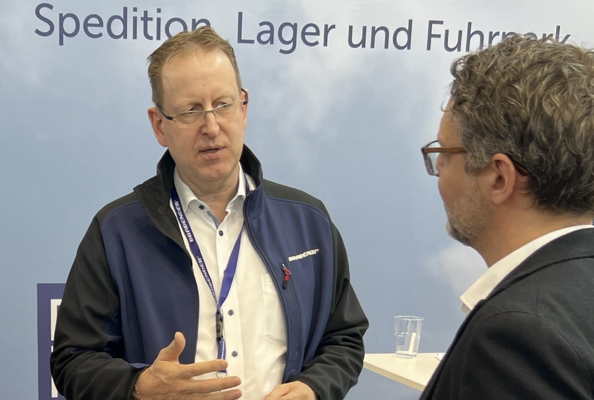 Geschäftsführer Thomas Brabender – drei Tage intensive Gespräche über Transport Logistik Management auf der LogiMAT in Stuttgart.
