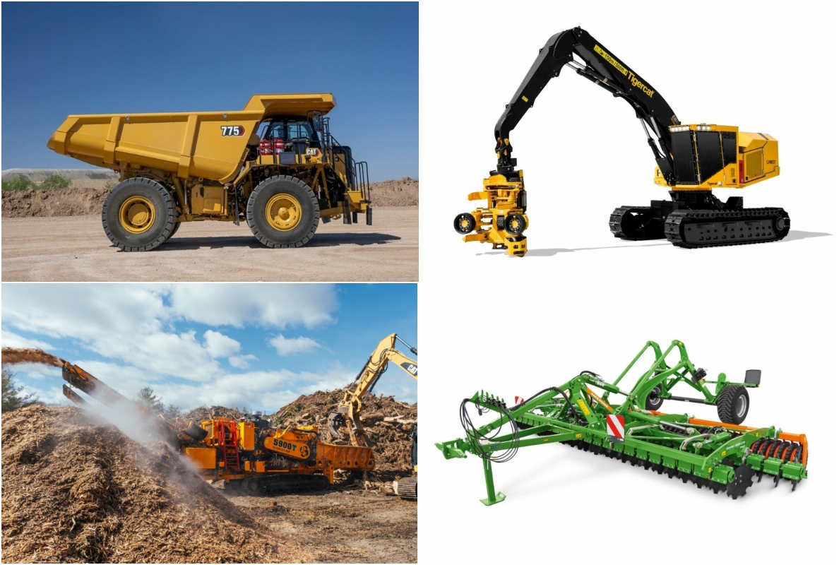 Produktneuheiten im April: Teil 3 (Caterpillar Muldenkipper, HITACHI Bagger, MultiOne Lader und mehr)