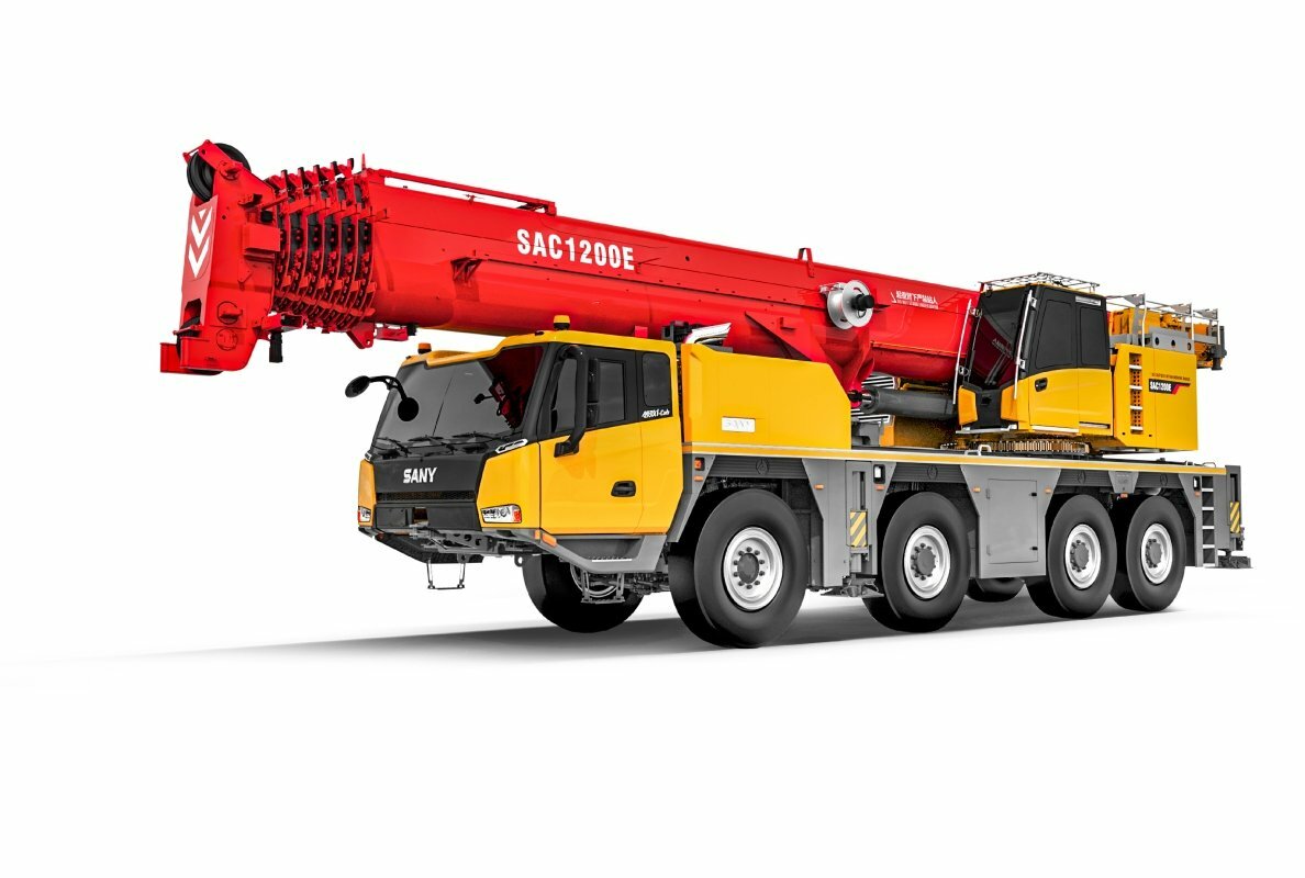 Die SANY SAC1200C All-Terrain-Kran