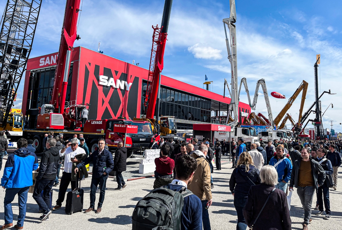 Starker Auftritt, neue Partnerschaften und volles Haus – SANY ist in Europa angekommen