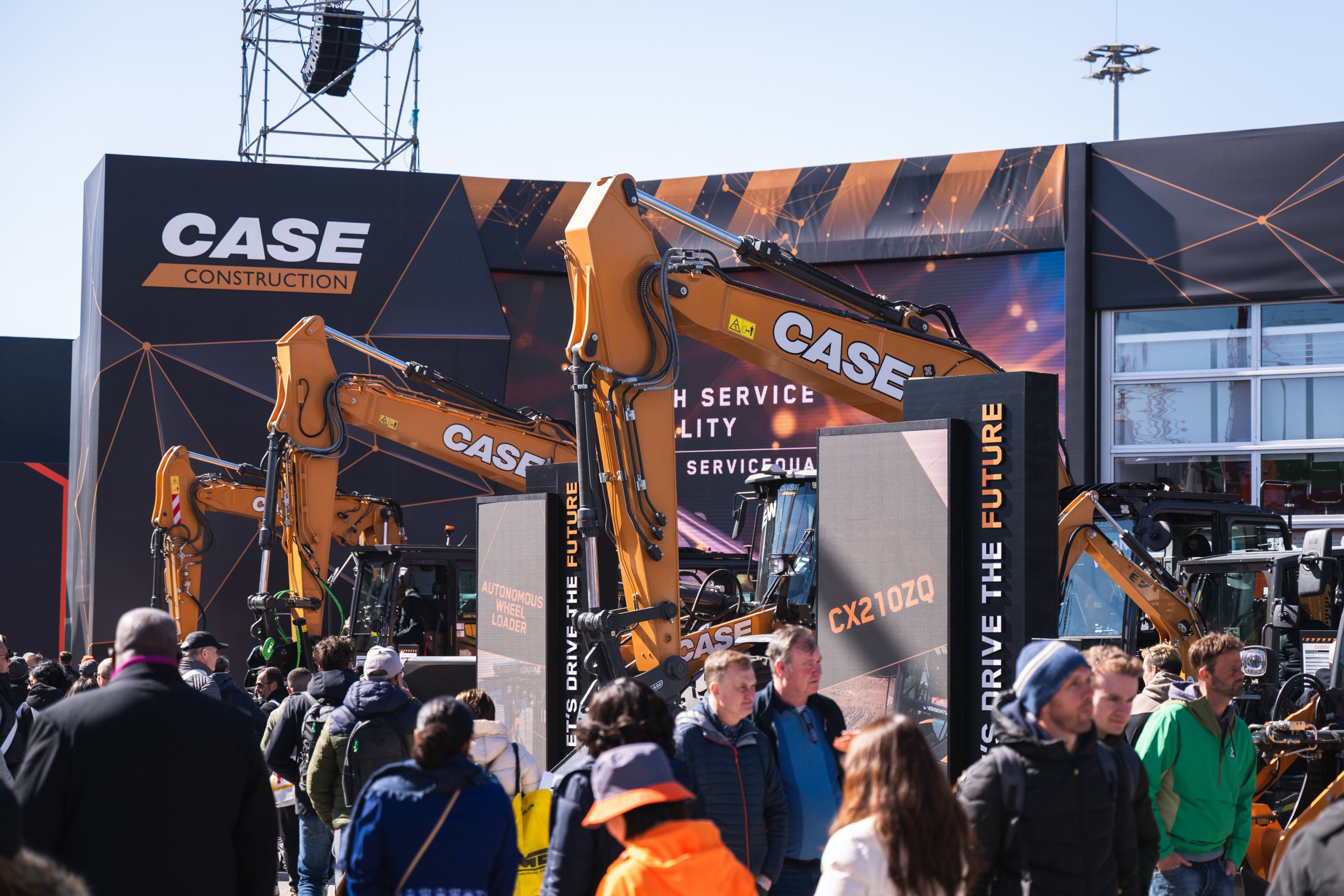  CASE Construction Equipment treibt die Zukunft auf der erfolgreichen Baumesse Bauma 2025 voran