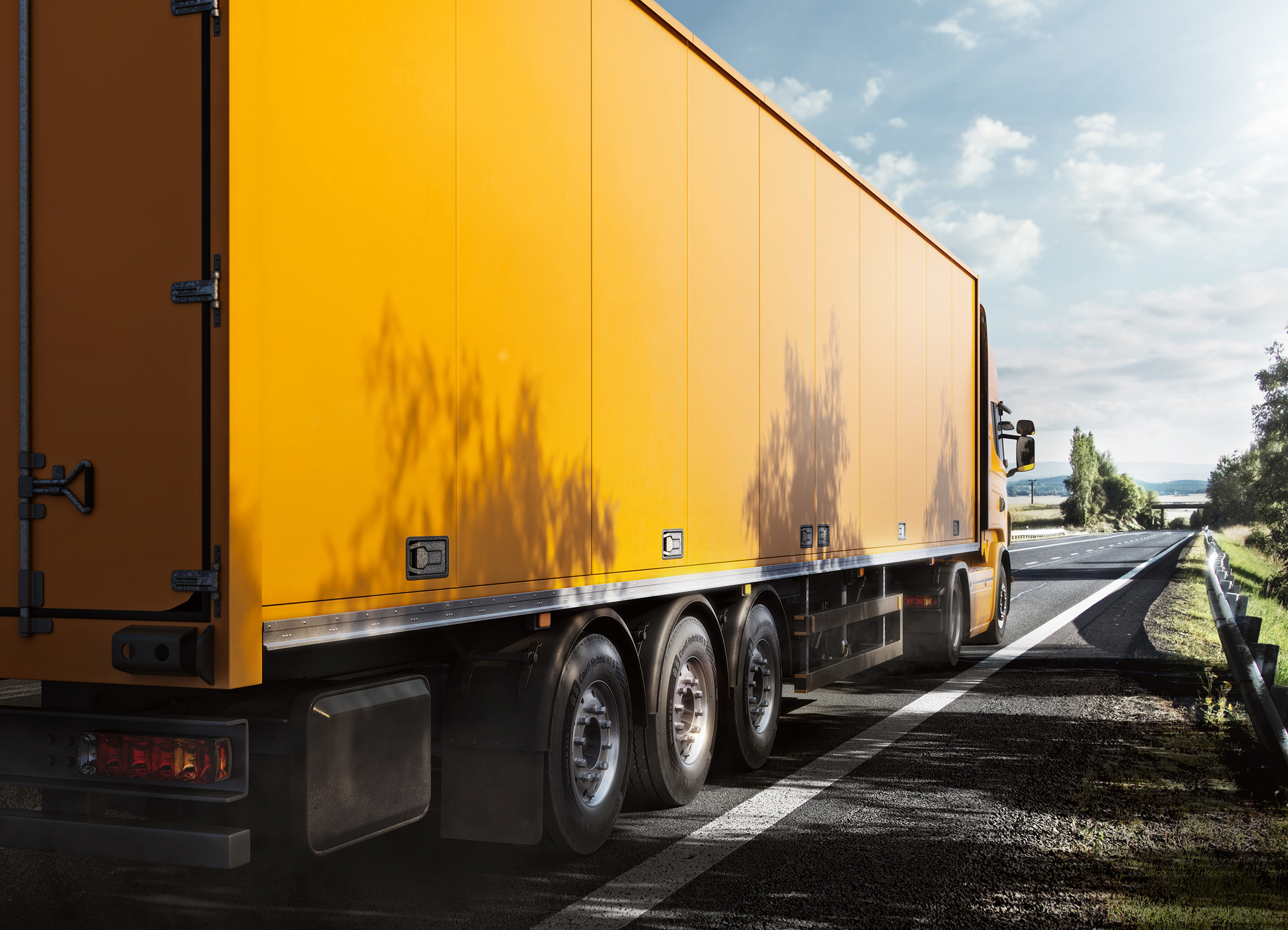 Continental hat den neuen Conti Hybrid HT 5 speziell für die für die hohen Anforderungen im regionalen Verteilerverkehr entwickelt. 