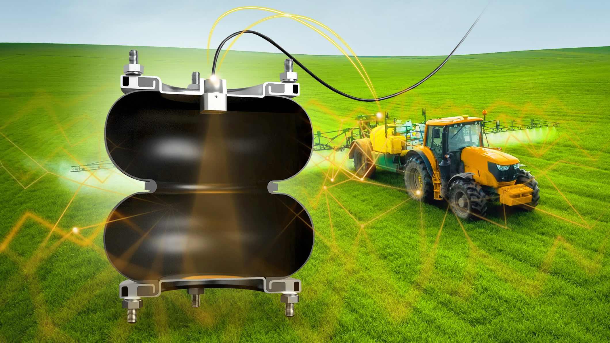 HPTA-Sensoren können schon heute zu mehr Präzision und Effizienz in der Landwirtschaft beitragen, beispielsweise in Feldspritzen.