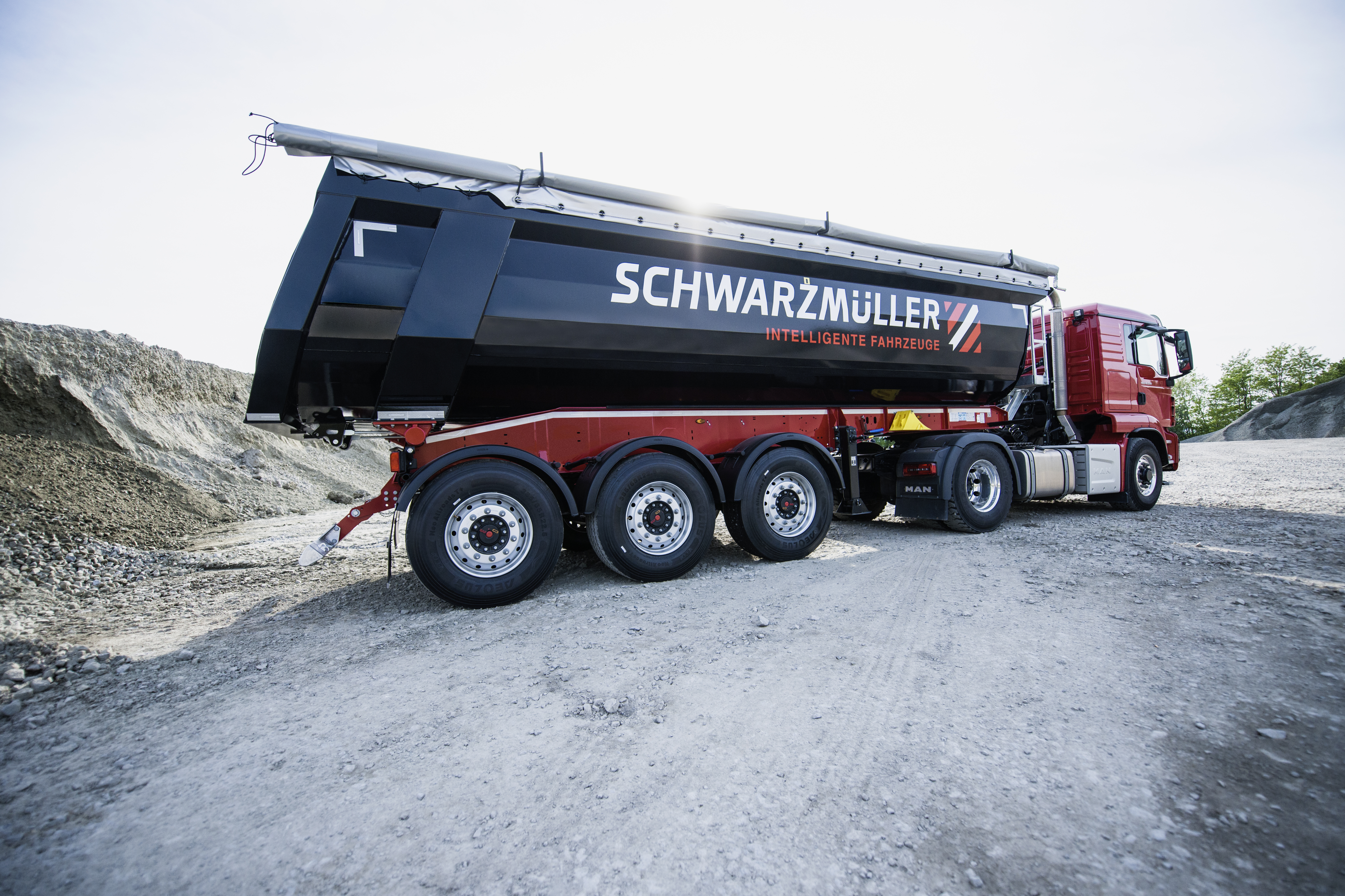 Schwarzmüller 3-Achs-Kippsattel