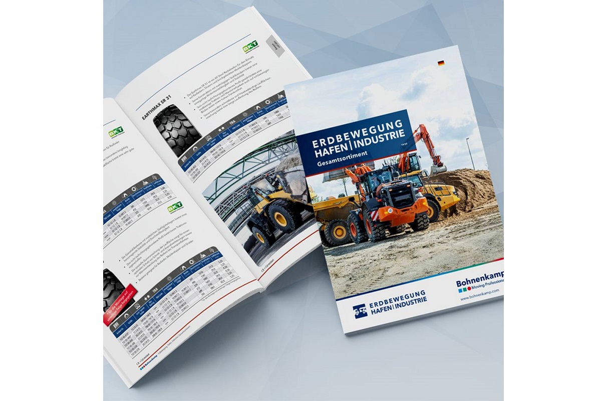 Der neue Standard-Katalog für Erdbewegung, Hafen und Industrie ist da