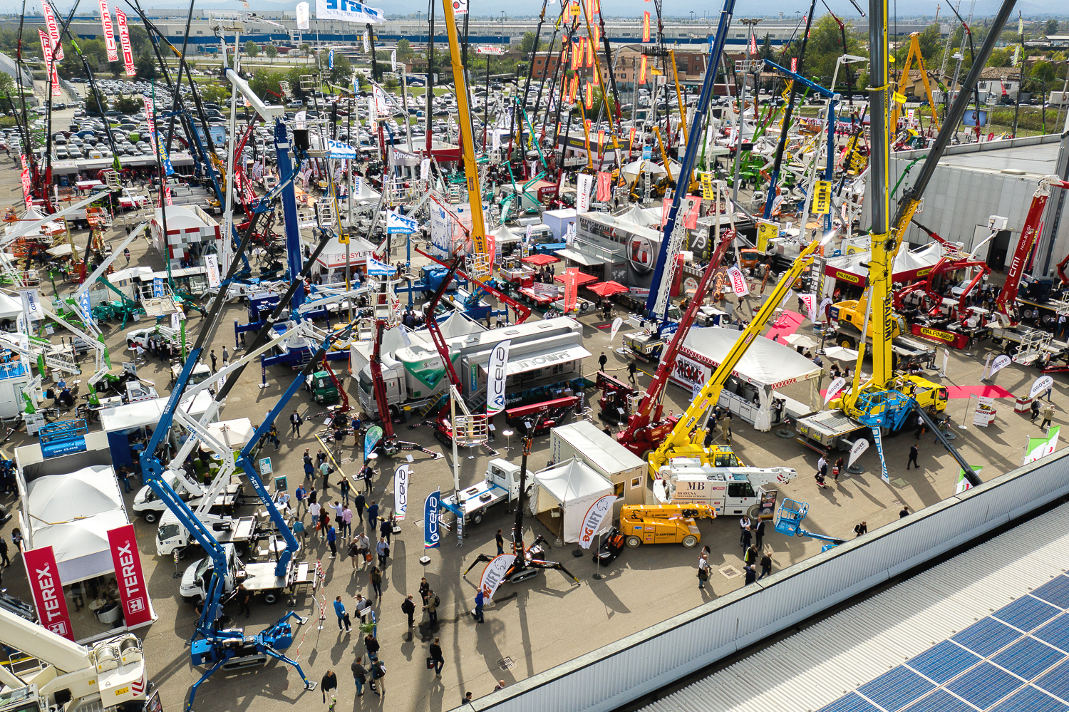 Der Außenbereich der GIS.