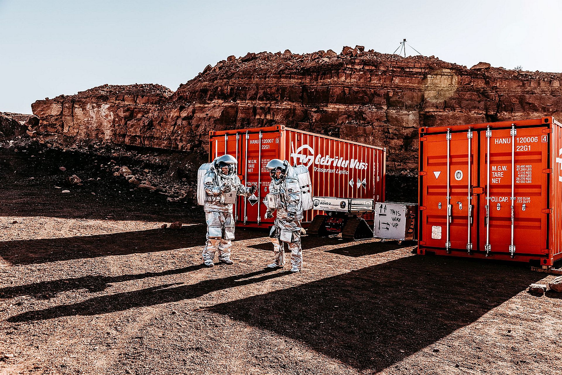 Gebrüder Weiss ist offizieller Logistikpartner der 13. Internationalen Mars Analogmission Amadee-20.