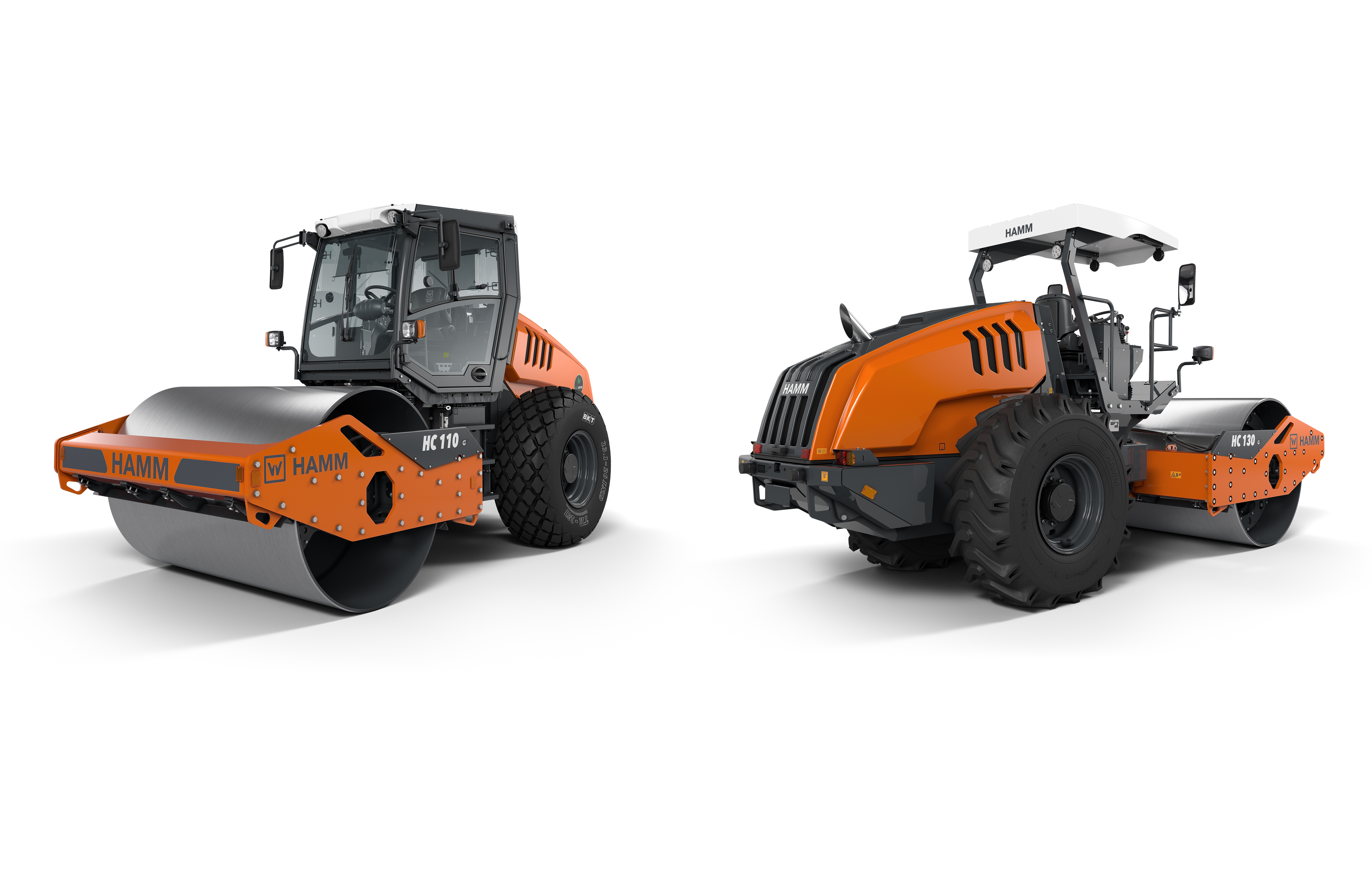 Zum ersten Mal auf der Paving Expo: Die Walzenzüge HC 110 – HC 130 G-Tier.