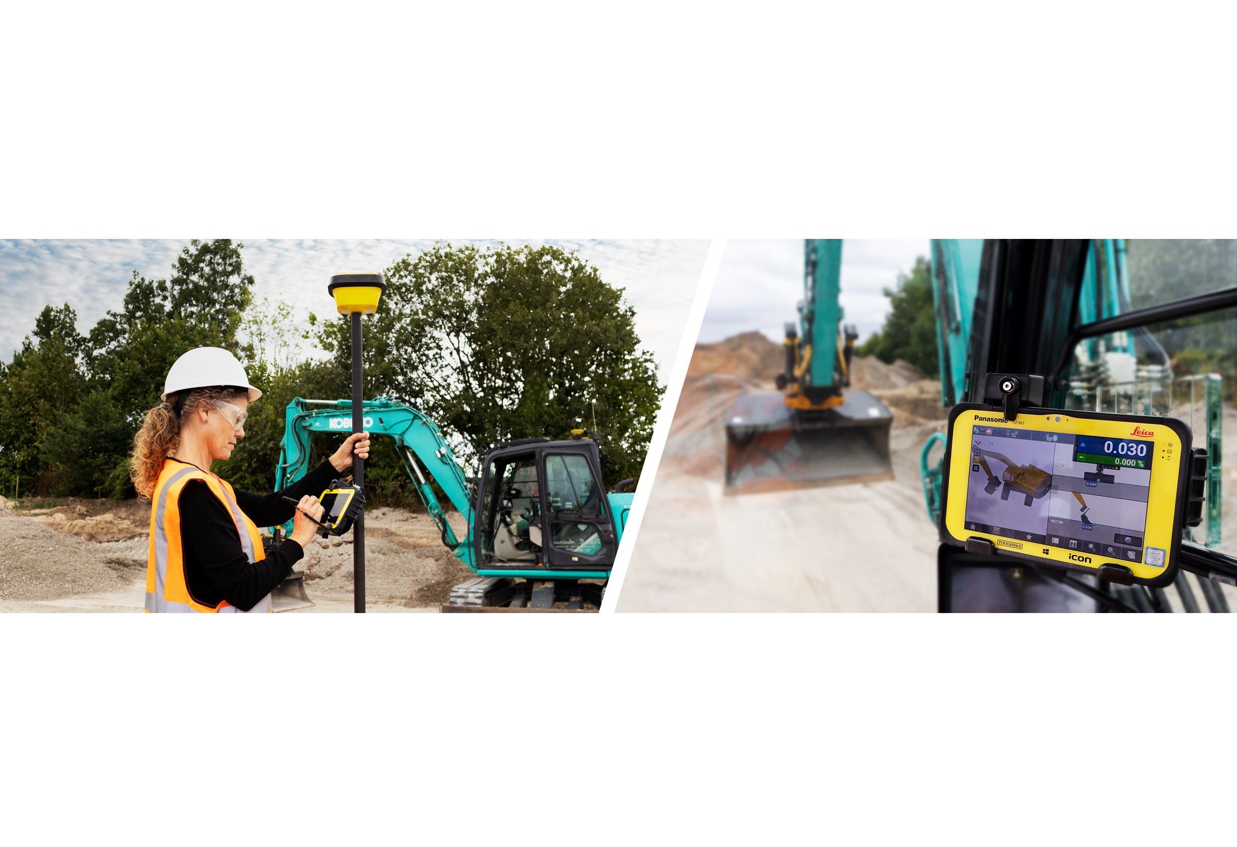 Leica Geosystems stellt Leica iCON site excavator, die neue Maschinensteuerungslösung für Kompaktbagger vor