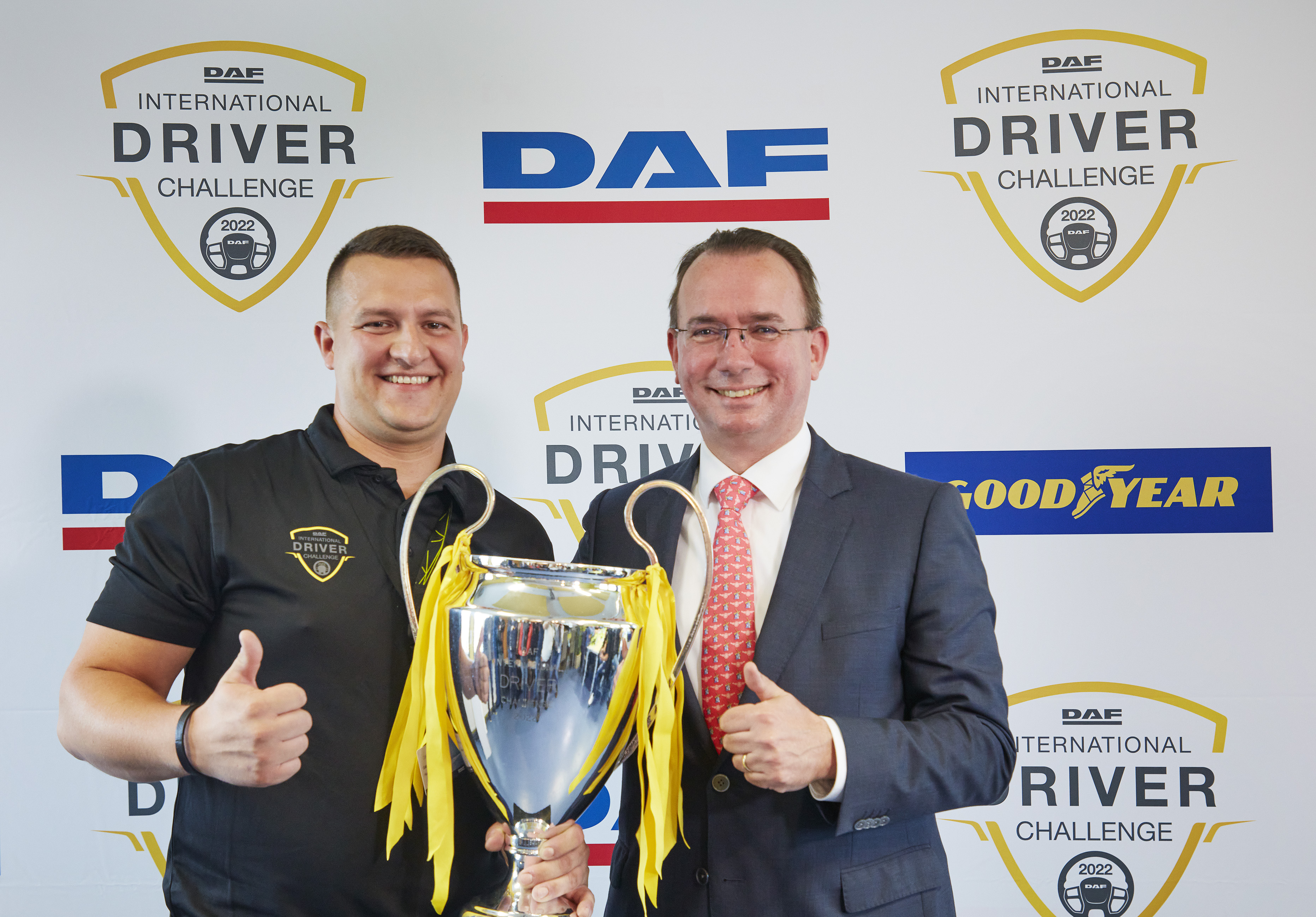 DAF Driver Challenge 2022: Goodyear liefert leistungsstarke Reifen für die besten Lkw-Fahrer in Europa