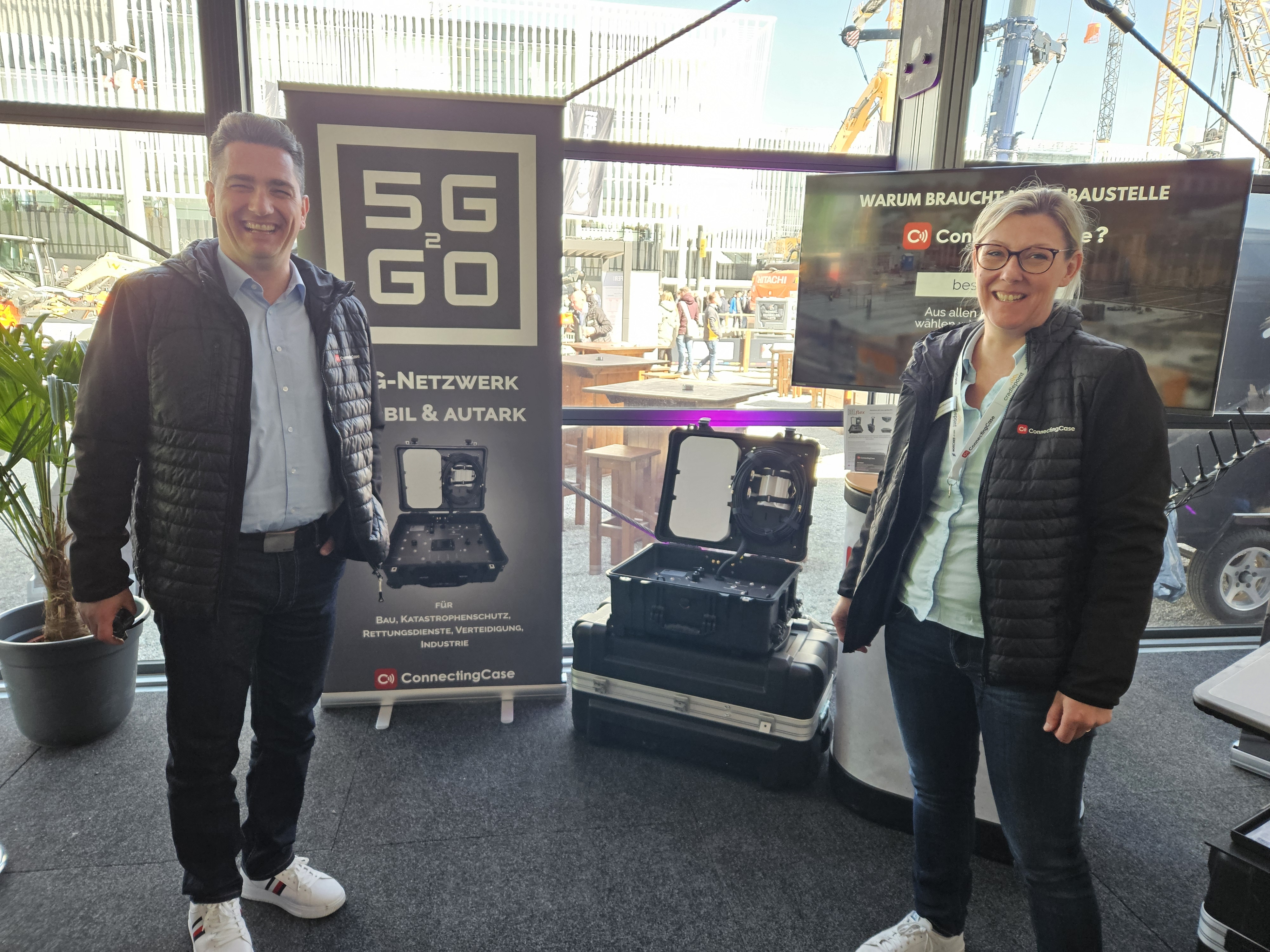 ConnectingCase präsentiert auf der bauma neue Lösungen