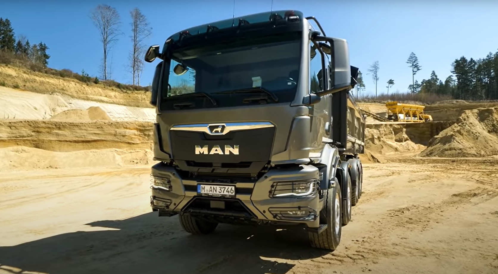 MAN TGS 8x4 Kipper