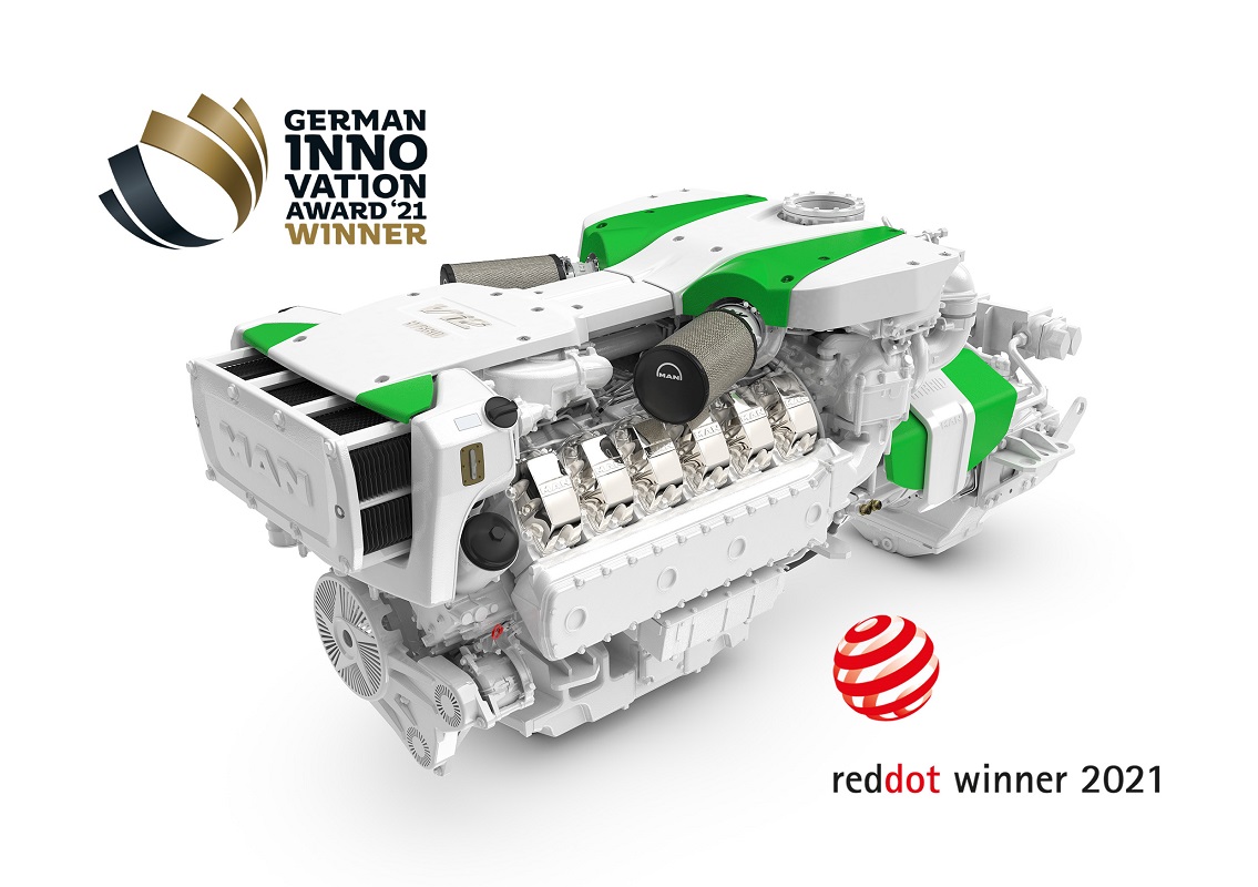 Marine-Hybrid-System von MAN Engines gewinnt renommierte Awards