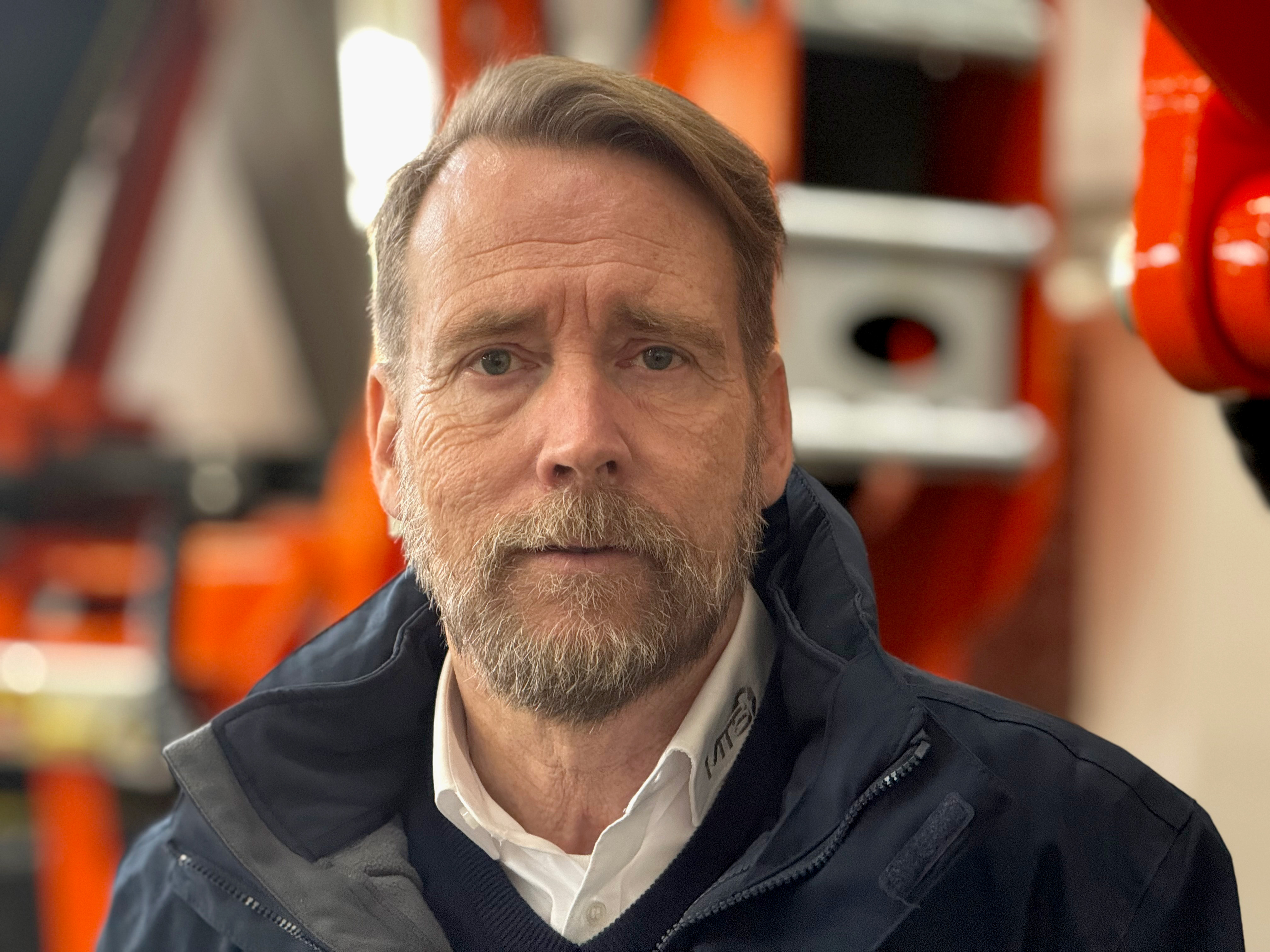 Norbert Philipp, Gesamtvertriebsleiter bei der MTS Mobile Tiefbau Saugsysteme GmbH empfängt das internationale  Fachpublikum der bauma 2025 mit seinem internationalen MTS-Vertriebsteam.