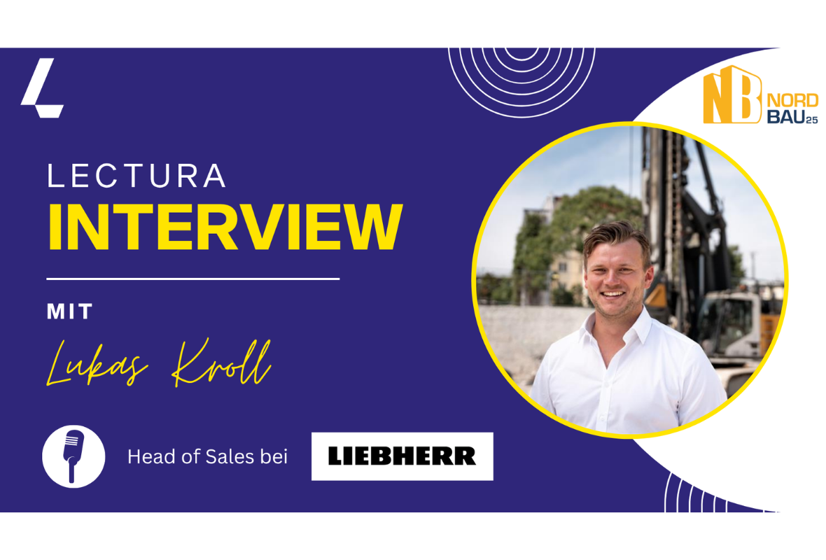 LECTURA spricht mit Lukas Kroll von Liebherr.