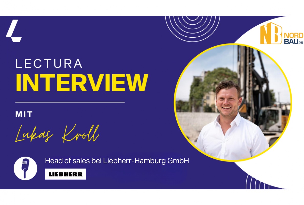 LECTURA spricht mit Lukas Kroll von Liebherr-Hamburg GmbH