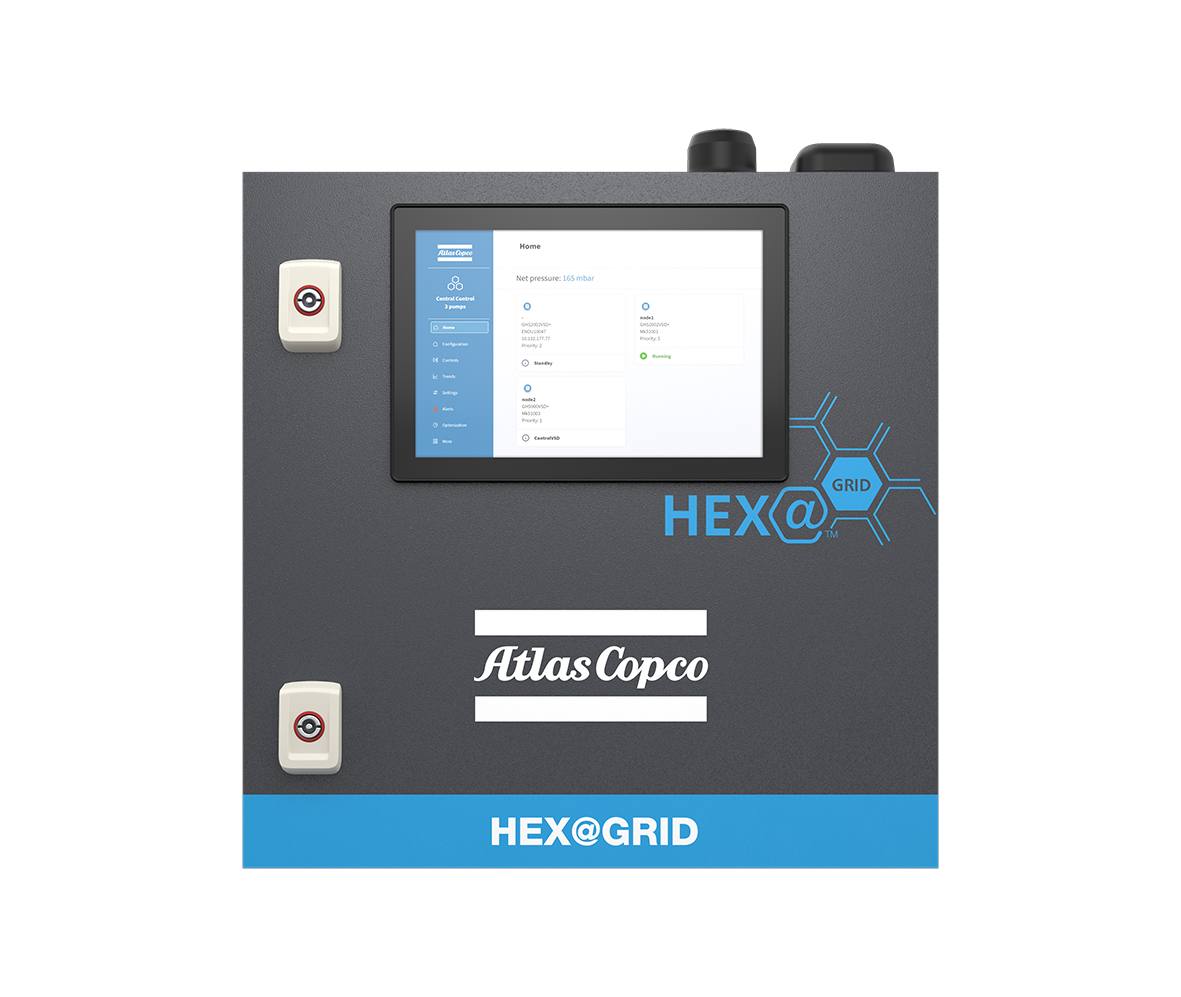 HEX@GRID – die innovative Steuerungsplattform für industrielle Vakuumanwender.