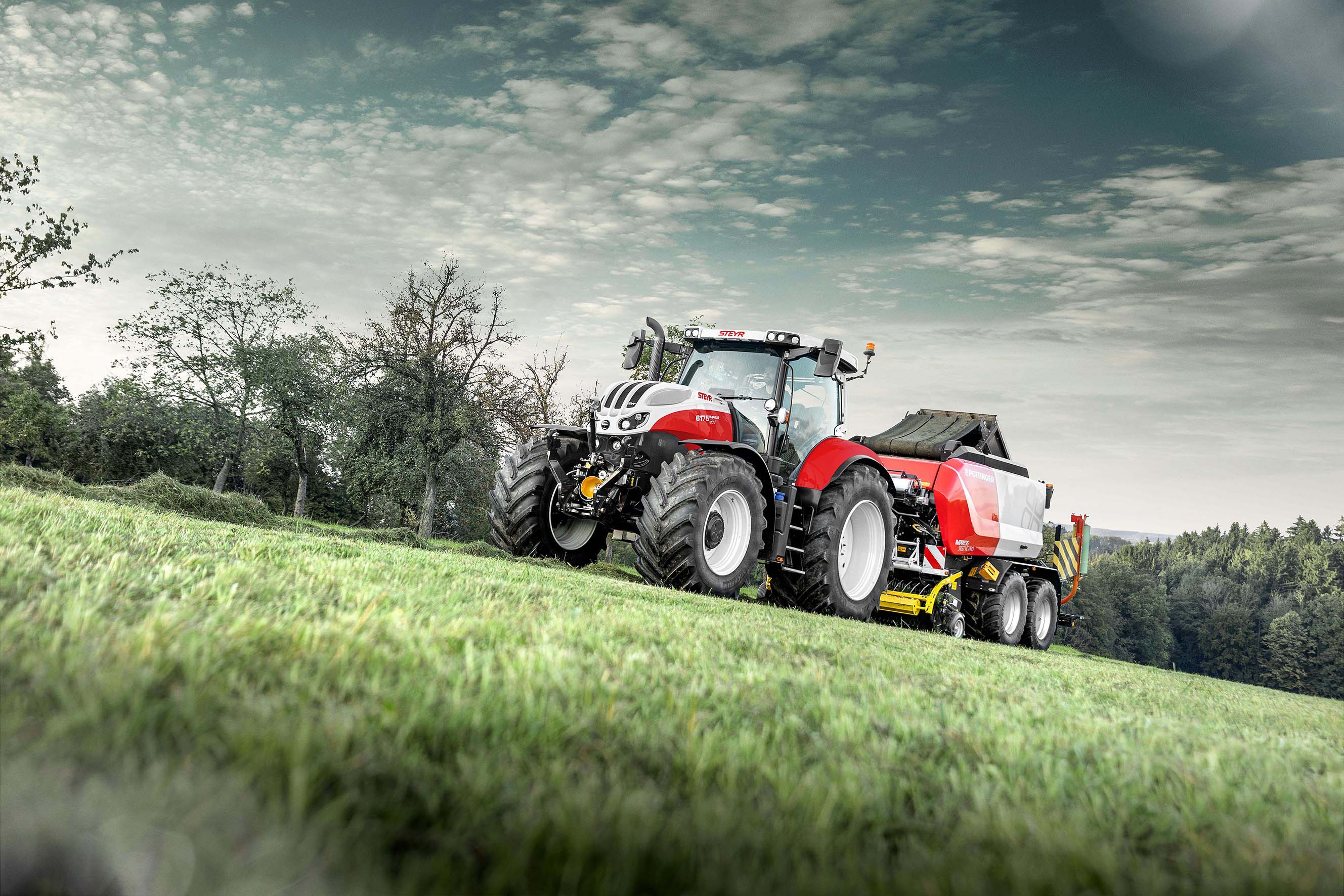 Steyr® Impuls Cvt Traktoren Mit Neuen Leistungsmerkmalen