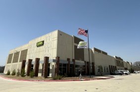 Das neue Global Headquarters der Clark Material Handling Company in Flower Mound, Texas, USA