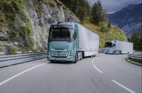 Volvo Trucks ist Marktführer bei elektrischen Lkw in Europa und Nordamerika.