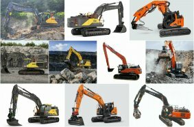 Die 10 größten Raupenbagger, die 2024 auf den Markt kommen
