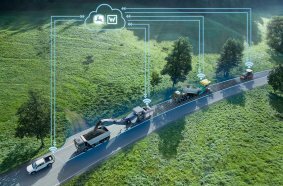 Mit der Wirtgen Group Lösung Smart Automation in Roadbuilding sind Ergebnisse im Asphaltbau planbar und in höherer Qualität mit weniger Ressourcen profitabel umsetzbar.