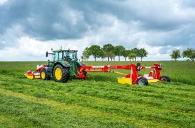Höchste Flexibilität im Arbeitseinsatz bei geringen Anforderungen an den Traktor