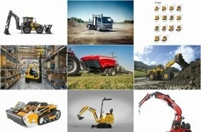 Produktneuheiten im Februar: Teil 2 (Komatsu-Lader, JCB-Bagger, Hyster-Gabelstapler und mehr)