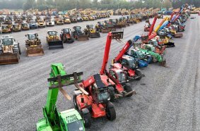 Ritchie Bros. Auktion Baumaschinen